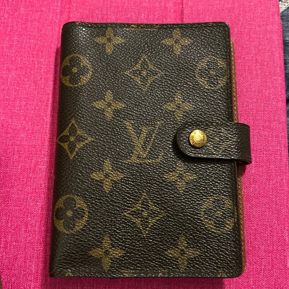 Authentic Louis Vuitton PM Agenda